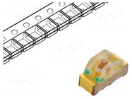 LED; green; SMD; 0602; 4.5÷15mcd; 2.2÷2.6VDC; 1.6x0.6x1mm; 155° BROADCOM (AVAGO)