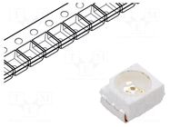 LED; green; SMD; 3528,PLCC2; 180÷350mcd; 3.4÷4.05VDC; 120°; 20mA BROADCOM (AVAGO)