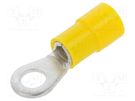Tip: ring; M5; Ø: 5.2mm; 4÷6mm2; crimped; for cable; insulated; 130°C BM GROUP