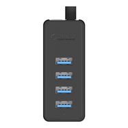 Orico W5P-030 USB to 4x USB 3.0 Hub Adapter (black), Orico