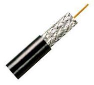 COAXIAL CABLE, RG-174/U, 500FT, BLACK