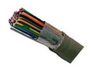 SHIELDED MULTIPAIR CABLE 4PR 100FT 300V CHROME