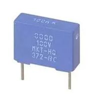 CAPACITOR POLY FILM 0.47UF, 100V, 10%, RADIAL