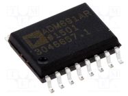 IC: Supervisor Integrated Circuit; push-pull; 4.75÷5.5VDC; SO16 Analog Devices