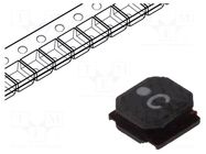 Inductor: wire; SMD; 2.2uH; Ioper: 2.2A; 42mΩ; ±20%; 4x4x1.8mm FERROCORE