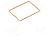 Antenna; RFID; 125kHz; Body dim: 51x67x2.6mm; 470uH SR PASSIVES