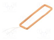 Antenna; RFID; 125kHz; Body dim: 20x69.8x3mm; 1mH SR PASSIVES