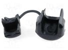 Sectional grommet; Panel thick: 0.5÷1.6mm; Øcable: 9.2÷11mm KSS WIRING