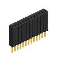 PCB RCPT, 13POS, 1ROW, 1.27MM, THT