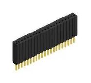 PCB RCPT, 21POS, 1ROW, 1.27MM, THT