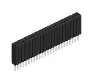 PCB RCPT, 24POS, 1ROW, 1.27MM, THT
