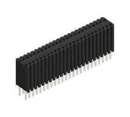 PCB RCPT, 48POS, 2ROW, 1.27MM, THT