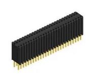 PCB RCPT, 52POS, 2ROW, 1.27MM, THT