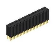 PCB RCPT, 54POS, 2ROW, 1.27MM, THT