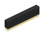 PCB RCPT, 62POS, 2ROW, 1.27MM, THT