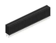 PCB RCPT, 70POS, 2ROW, 1.27MM, THT
