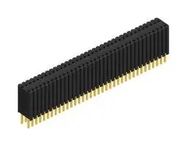 PCB RCPT, 72POS, 2ROW, 1.27MM, THT