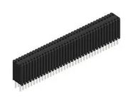 PCB RCPT, 72POS, 2ROW, 1.27MM, THT