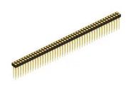 PCB RCPT, 86POS, 2ROW, 2.54MM, THT