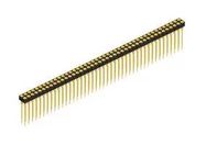 PCB RCPT, 86POS, 2ROW, 2.54MM, THT