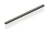 PCB RCPT, 86POS, 2ROW, 2.54MM, THT