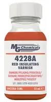 RED INSULATING VARNISH, BOTTLE, 55ML