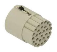 CIRCULAR INSERT, SOCKET, 28POS, CRIMP