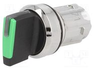 Switch: rotary; 22mm; Stabl.pos: 2; green; depending on the holder SIEMENS