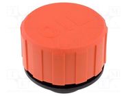 Breather cap; with "tech-foam" air filter of polyurethane ELESA+GANTER