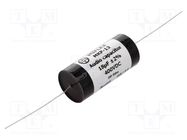 Capacitor: polypropylene; 18uF; 400VDC; ±2%; Ø28.8x62mm; -25÷85°C MIFLEX