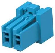 RECT POWER HOUSING, RCPT, 2POS, 4MM