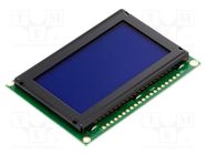 Display: LCD; graphical; 128x64; STN Negative; blue; 75x52.7x8.9mm RAYSTAR OPTRONICS