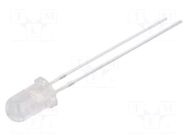 LED; yellow; 5mm; 14400÷18000mcd; 15°; Front: convex; 1.8÷2.6VDC OPTOSUPPLY