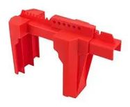 BALL VALVE LOCKOUT, PP, RED