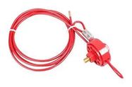 CABLE LOCKOUT, WHEEL-TYPE, 4MMX2M