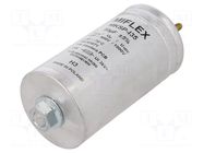 Capacitor: polypropylene; 50uF; 1kVDC; 25A; Leads: M6 screws; ±5% MIFLEX