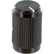 STRAIGHT KNURLED KNOB W/ LINE IND 6.37MM