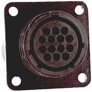 CIRCULAR CONN, RCPT, 14POS, PANEL