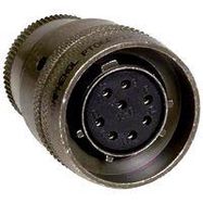 CIRCULAR CONNECTOR PLUG, SIZE 12, 8POS, CABLE