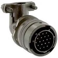 CIRCULAR CONNECTOR, PLUG, 19 POSITION, CABLE