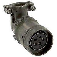 CIRCULAR CONNECTOR PLUG, SIZE 14, 5 POSITION, CABLE