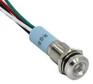 LED PANEL IND, RED/GRN/BLU, 8.2MM, 24V