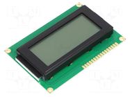 Display: LCD; alphanumeric; FSTN Positive; 16x4; grey; LED; PIN: 16 RAYSTAR OPTRONICS