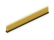 PIN HEADER, 86POS, 2ROW, 2.54MM, THT