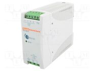 Power supply: switching; for DIN rail; 60W; 24VDC; 2.5A; 85÷264VAC LOVATO ELECTRIC