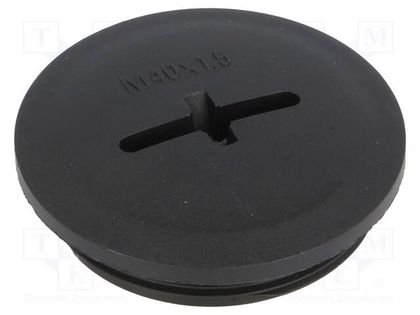 Stopper; M40; 1.5; IP54; Mat: polyamide; Body: black; SKINDICHT®; 8mm LAPP BLK-GL-M40/BK