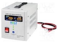 Converter: DC/AC; 300W; Uout: 230VAC; Out: AC sockets 230V; 0÷40°C VOLT POLSKA