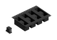 PIN HEADER, 10POS, 2ROW, 2.54MM, SMD