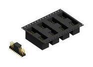 PIN HEADER, 20POS, 2ROW, 2.54MM, SMD