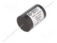 Capacitor: polypropylene; 22uF; 600VDC; ±2%; Ø43.5x62mm; THT; 0.001 MIFLEX